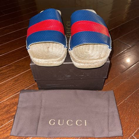 gucci espadrilles mens|gucci espadrilles sandals.